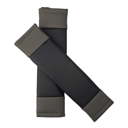 Set 12pcs Cubre Asiento Ecocuero Volante Cinturón Palanca