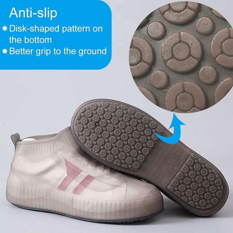 Bota Protector Silicon Impermeable Cubre Zapato Tenis Lluvia