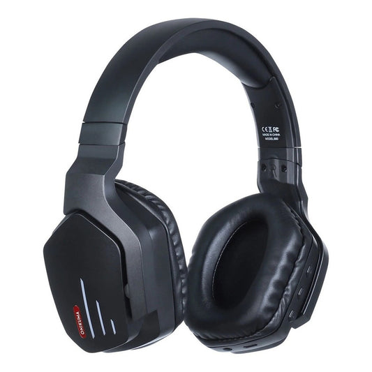 Auriculares Gamer Inalámbricos Onikuma B60 Negro Con Luz Led