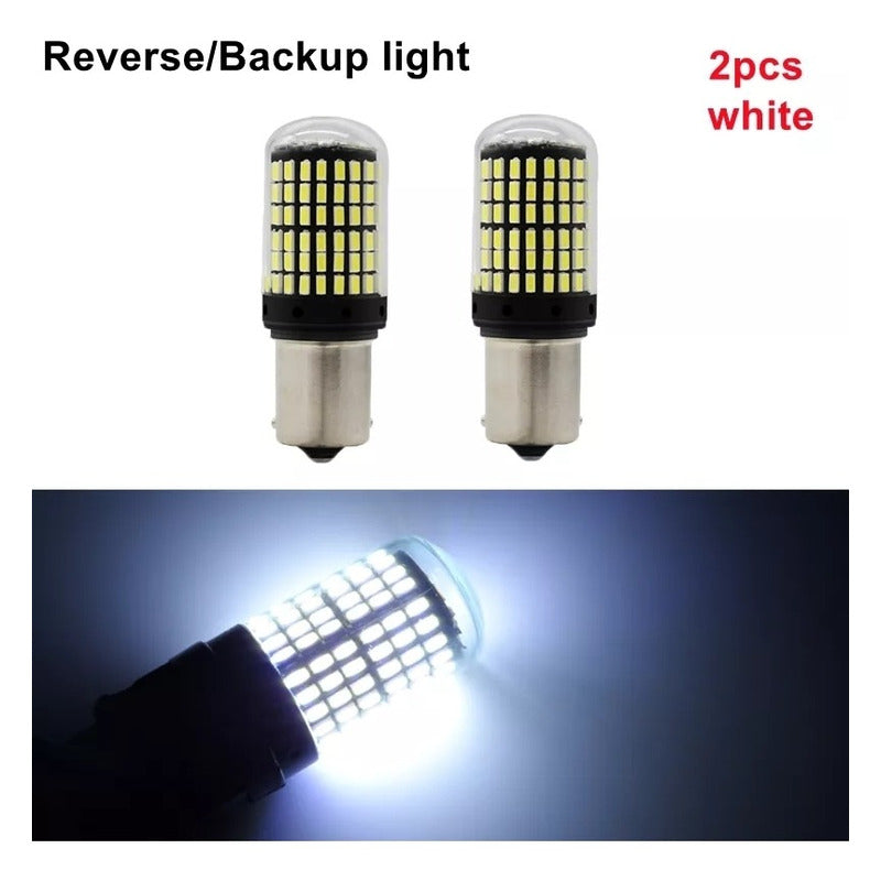 X2 Ampolleta Destellante Blanca Luz Led Estrobo Canbus /ryc