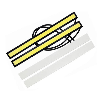 Tira Barra Luz Led Alto Brillo Neblineros Adhesivo Auto X2