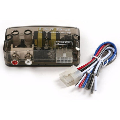 Conversor Impedancia Rca Radio Auto Amplificador Td22 Subwoo