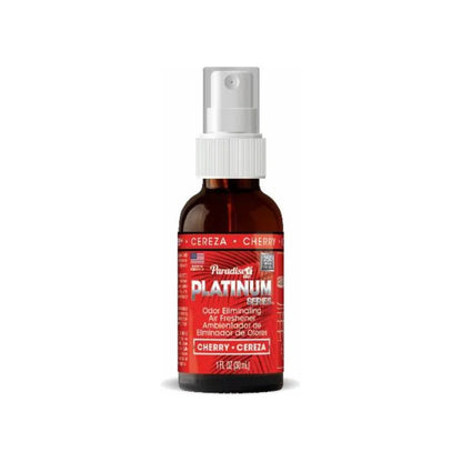 Aromatizante Paradise Air Platinum Eliminador D Olores Spray Transparente Cherry - Cereza