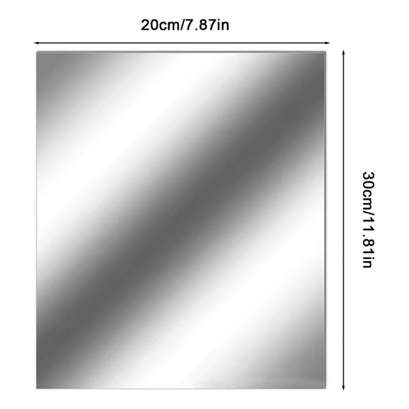 X4 Espejo Decorativo Vinilo Adhesivo Espejo 20x30cm Decora