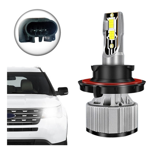 X2 Ampolleta Turbo Led 8v-48v 28000l 280w Conector H13 Poten