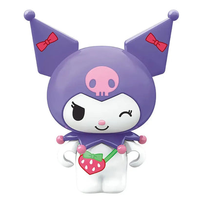 Set Bloques De Construcción Keeppley Hello Kitty Y Amigos 167 Kuromi Satrawberry Store 20751
