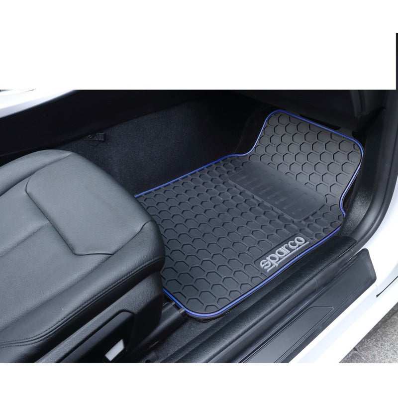 Cubre Piso Auto Goma Camello Sparco Original Universal / R&c