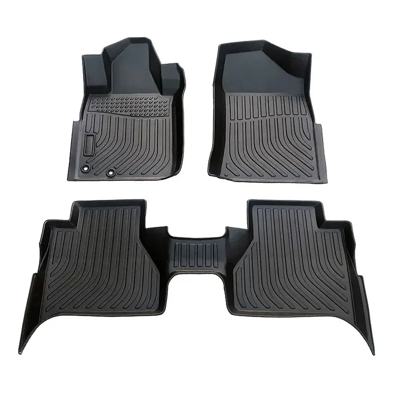 Cubre Piso Calce Perfecto Compatible Con Nissan Np300 2015-2021 Negro