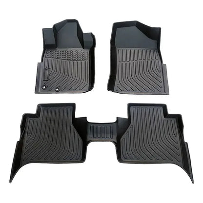 Cubre Piso Calce Perfecto Compatible Con Nissan Np300 2015-2021 Negro