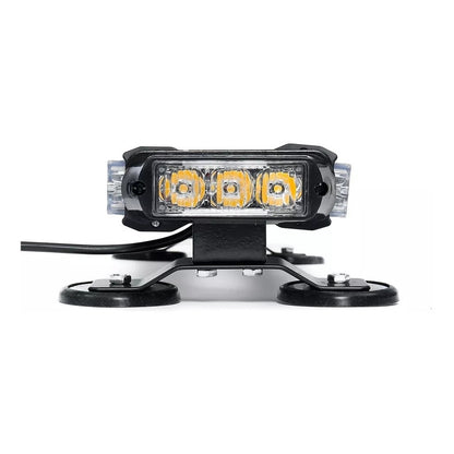 Baliza Led De Techo Destellante Azul-rojo Estrobo Auto 12v