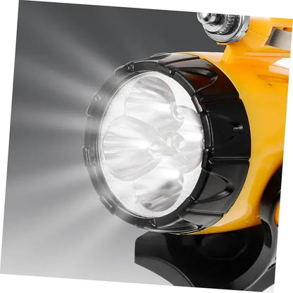Linterna Base Magnética Conexión Cenicero 12v Auto Lámpara Blanco Amarillo