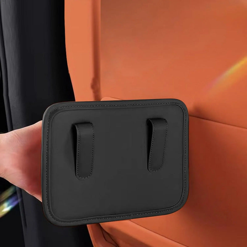 Cesta Organizador Multifunción Para Puerta Y Asiento Auto Lisa Negro