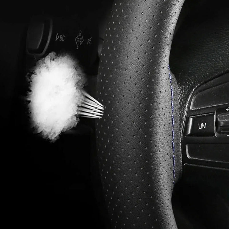 Funda Cubre Volante Cosido Para Auto + Hilo Y Aguja /r&c