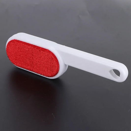 Cepillo 2 En 1 Saca Pelusas Y Pelos De Mascota Para Ropa Blanco Rojo 2708100