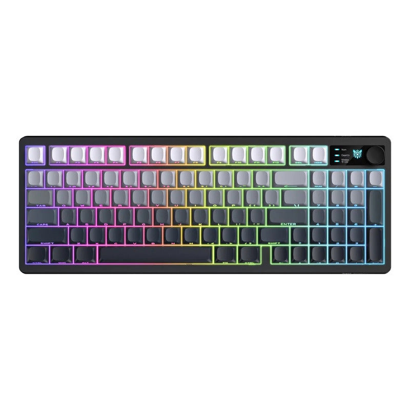 Teclado Gamer Onikuma Mt902 Grey 3modo Conexión Silencioso Negro Gris Blanco Mt902 Inglés Us