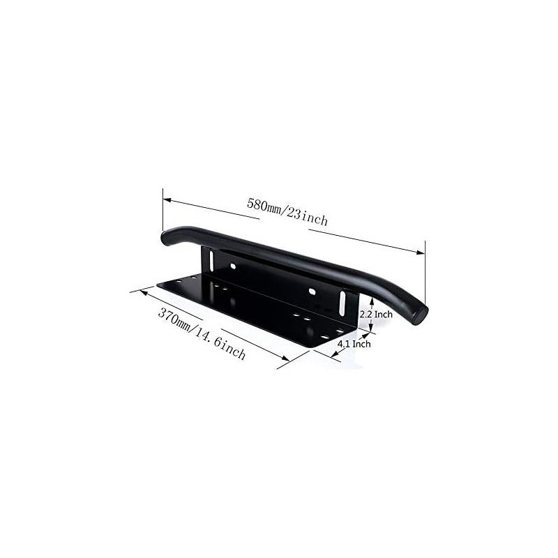 Soporte Porta Neblinero Y Porta Patente + Barra Defensa /ryc