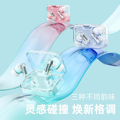 Auriculares Bluetooth Onikuma T5 Tws Reducción De Ruido Blue Color T5 Blue