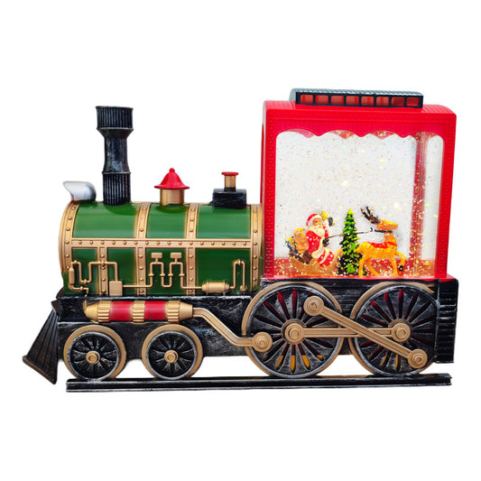 Tren Navideño Farol Cn Luz Musica Lampara Musica Vagon Navid