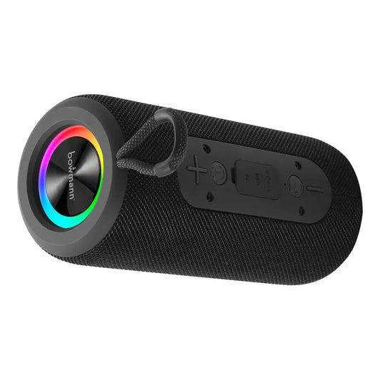 Parlante Bluetooth Bowmann Bts-200x Tws Radio Usb Micrófono Negro