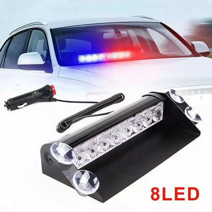 Baliza Parabrisa Led Estroboscopica Bomberos Carabinero 12v