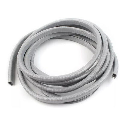 Moldura De Auto Sello Presión Protectora Puertas Capot 10mt Gris 10mt