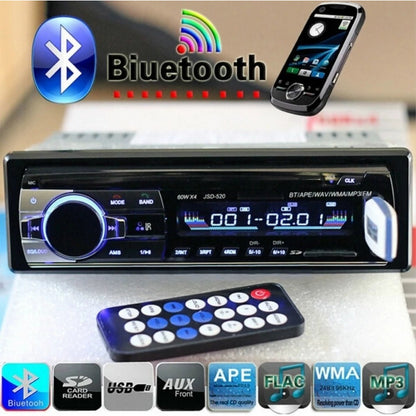 Radio De Auto 1 Din Bluetooth Usb Mp3 Microsd Auxiliar