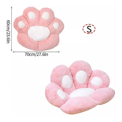 Cojín Para Silla Asiento Peluche Garrita Gato Mueble Mascota