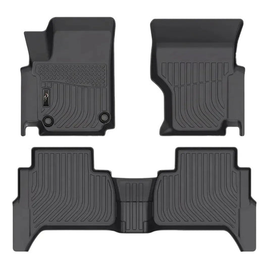 Cubre Piso Calce Perfecto Compatible Con Vw Amarok 2010-2024 Negro