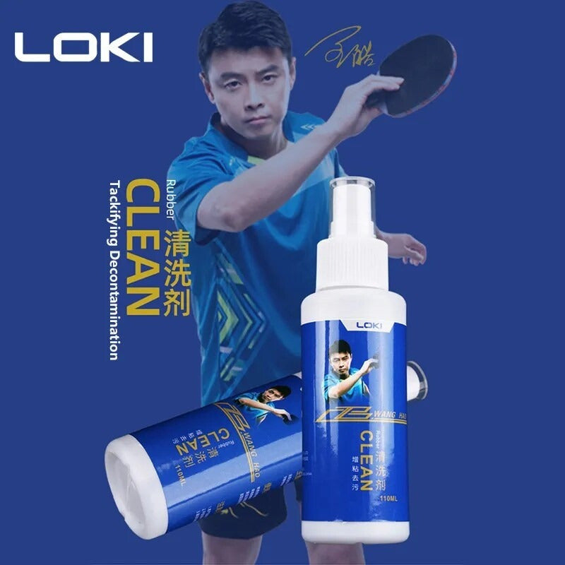 Loki Spray Limpiador Goma Paleta Tenis De Mesa Mantenimiento