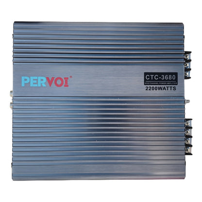 Amplificador De Audio Estereo Para Auto 2vias 2200w Pervoi