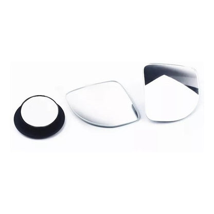 X2 Espejos Laterales Retrovisor Punto Ciego 360 Ajustable 2