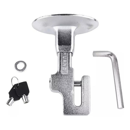 Traba Pedal Anti Robo Auto Embrague Freno Llave Seguridad