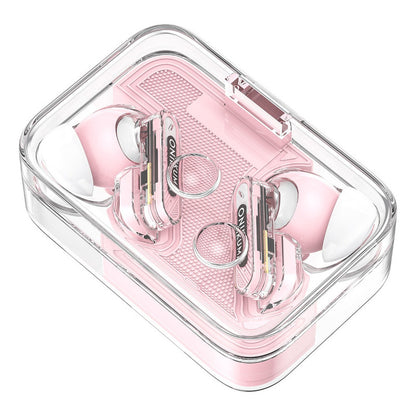 Auriculares Bluetooth Onikuma T5 Tws Reducción De Ruido Pink Color T5 Pink