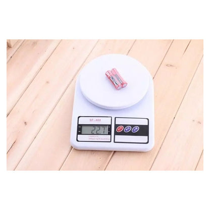 Balanza Gramera Cocina Digital Hasta 7kg Blanco