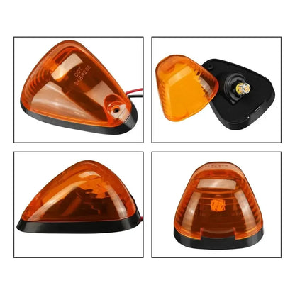 X5 Luz Led De Techo Auto Camioneta Led T10 Removible 12v Ambar 25422 Ámbar