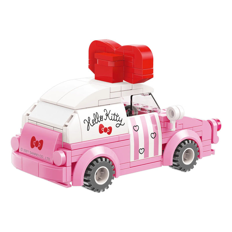 Set Bloques De Construcción Keeppley Hello Kitty Y Amigos 170 Hello Kitty Mini Car 7503