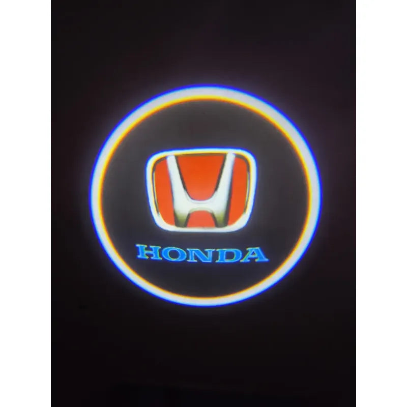 X2 Luces De Cortesía Led Luz Bienvenida De Puerta De Autos Pilas Hond Pilas