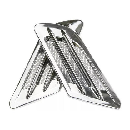 X2 Toma De Aire Lateral Y Capot Adhesiva Auto Tunning/ryc