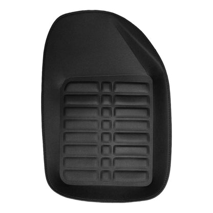 Alfombra Piso Tipo Bandeja Auto 3 Pieza Camello Impermeable Negro
