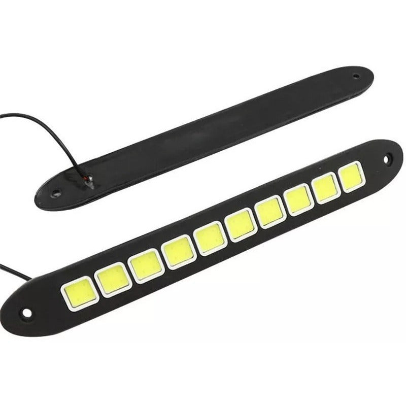 X2 Tira Led Cob Alto Brillo Neblineros Adhesivo Diseño 11855
