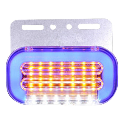 X10 Luz Led De Trocha Bicolor Luz Lateral Secuencial 24v Big