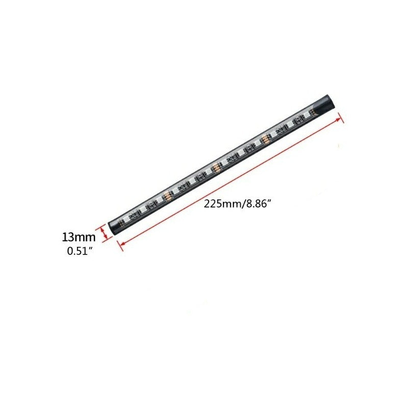 Tirax4 Led Luz Piso Interior Auto +control Ritmica/r&c