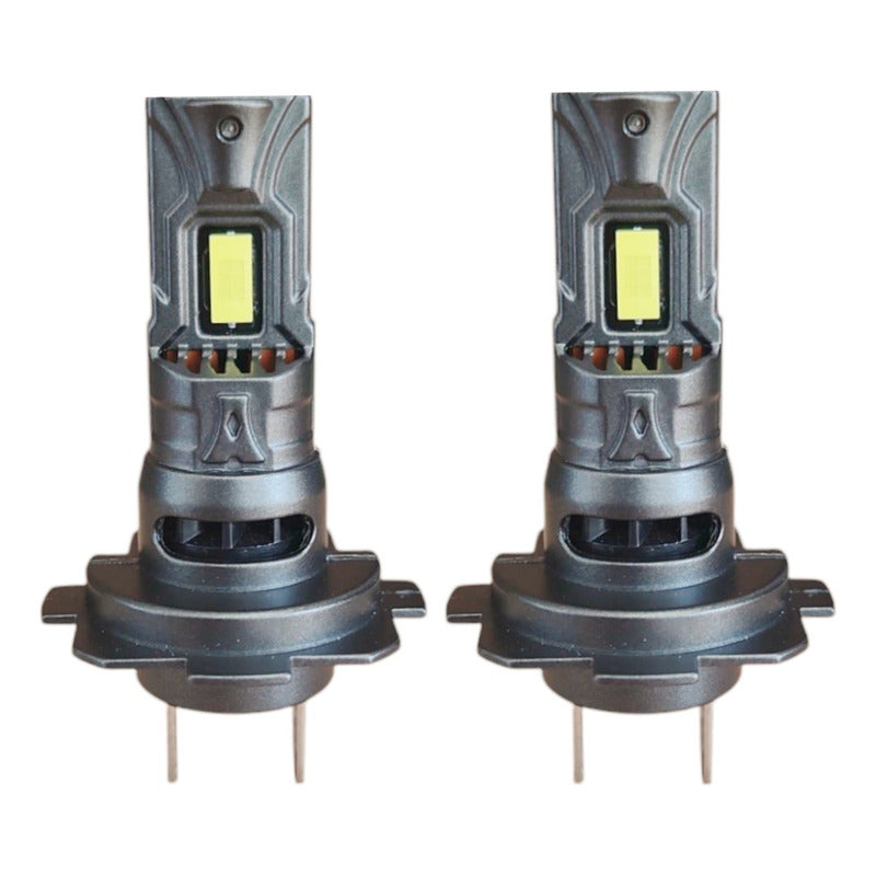 X2 Ampolleta Turbo Led 12v 6000lm Auto H7 Sin Cables