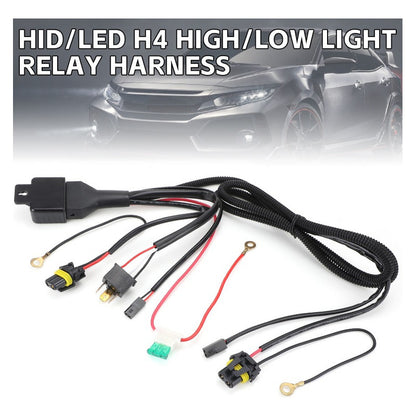 Ramal Conector Contralador Altabaja Bixenon H4/9004/9007 12v