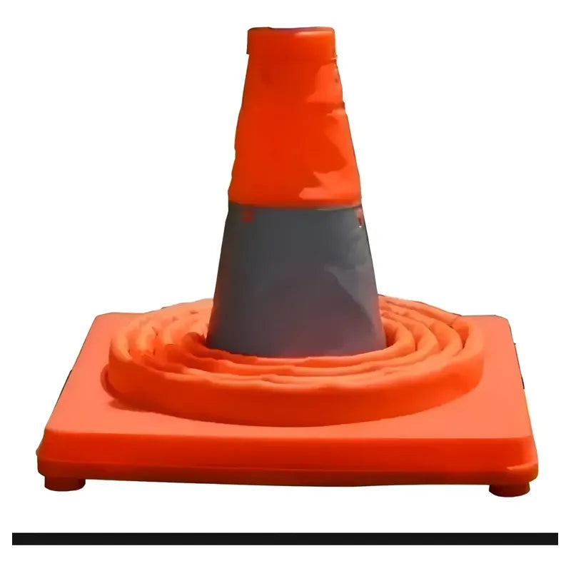 Cono De Emergencia Retractil Reflectante 1 Cinta 65cm Portát Naranja 65cm 422204