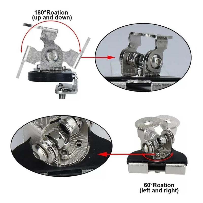Soporte Capot Para Neblineros Barras Led Fijos Universal X2