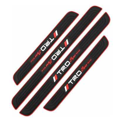X4 Pisadera Adhesiva Sticker Cubre Zocalo Puertas Protección Tr 699