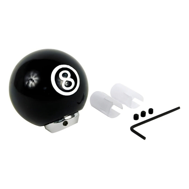 Pomo Palanca De Cambio Bola 8 Billar Auto Tunning Universal