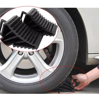 Pack 2 Cuña Para Auto Camionetas Antideslizamiento Abs /r&c
