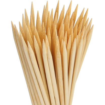 Pack 30 Palos De Anticuchos 35cm 5mm Brochetas Papa Tornado